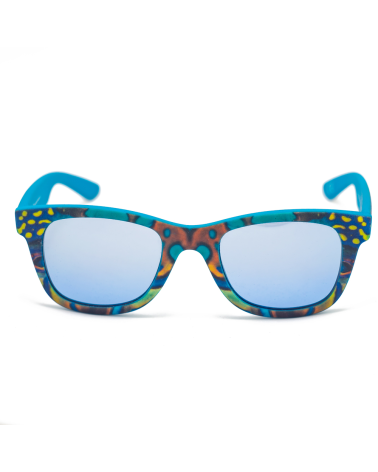 SUNGLASSES ITALIA INDEPENDENT UNISEX 0090-FIS-000 (Lens/Bridge/Temple) 50/20/140 mm)