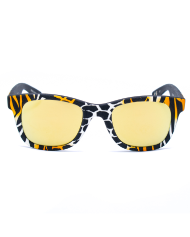 SUNGLASSES ITALIA INDEPENDENT UNISEX 0090-ZEF-001 (Lens/Bridge/Temple) 50/20/140 mm)