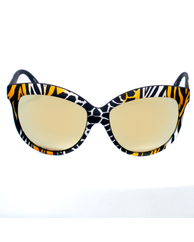 SUNGLASSES ITALIA INDEPENDENT WOMAN 0092-ZEF-001 (Lens/Bridge/Temple) 58/20/140 mm)