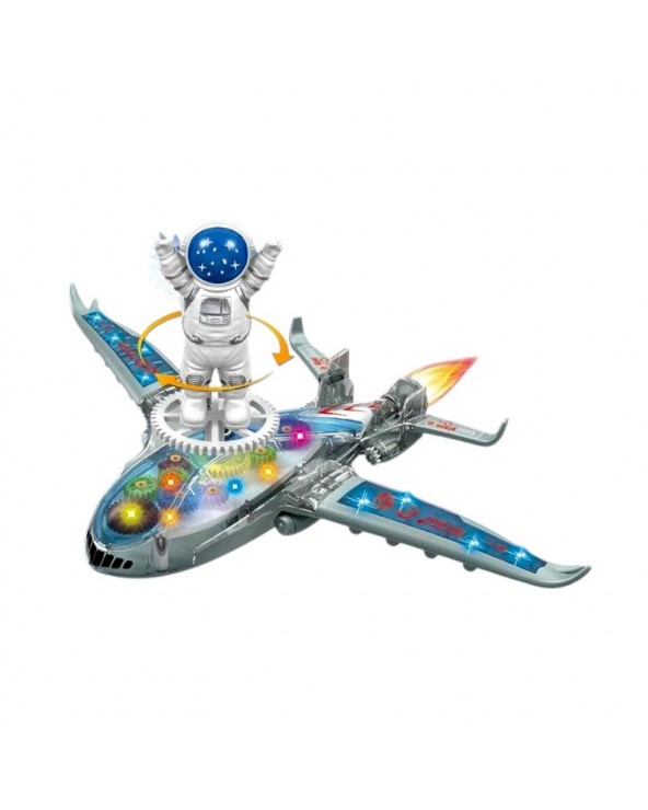 Ηλεκτρονικό αεροπλάνο με ήχο &amp;amp; φωτισμό - 8831