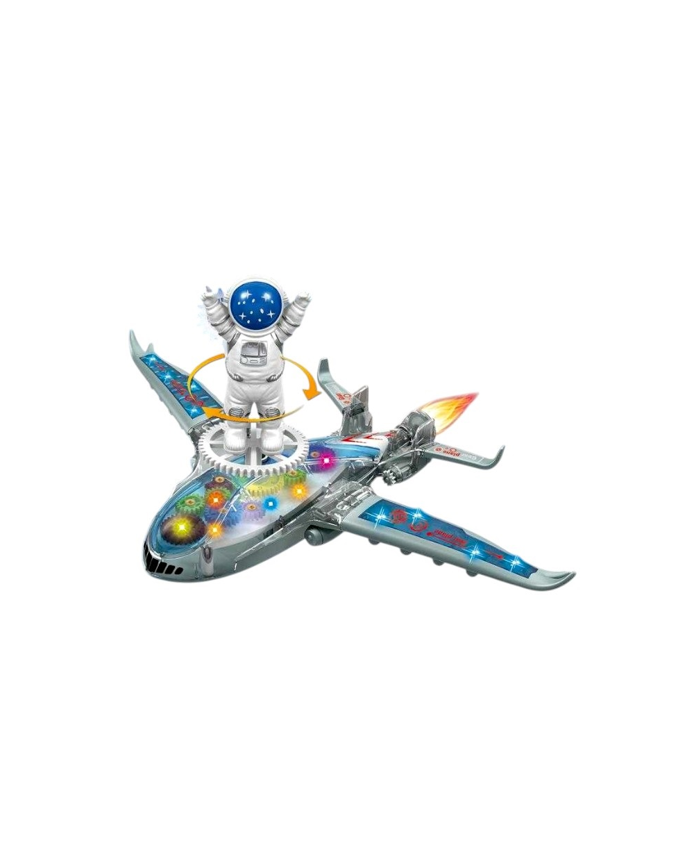 Ηλεκτρονικό αεροπλάνο με ήχο &amp;amp; φωτισμό - 8831