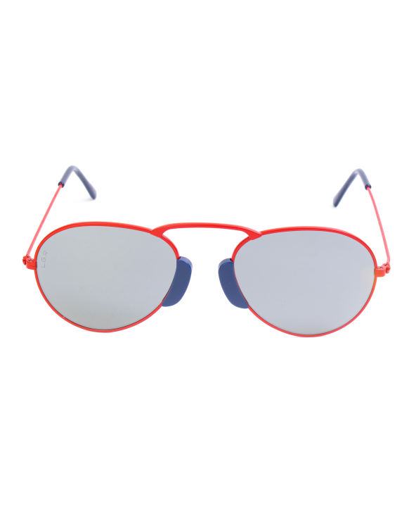 SUNGLASSES LGR UNISEX AGADIR-RED-07 (Lens/Bridge/Temple) 54/20/145 mm)