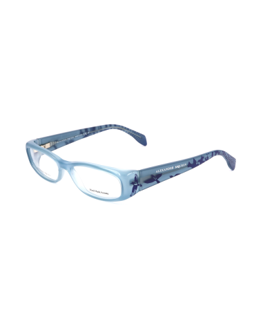 GLASSES ALEXANDER MCQUEEN WOMAN AMQ4150IQY (Lens/Bridge/Temple) 53/15/135 mm)