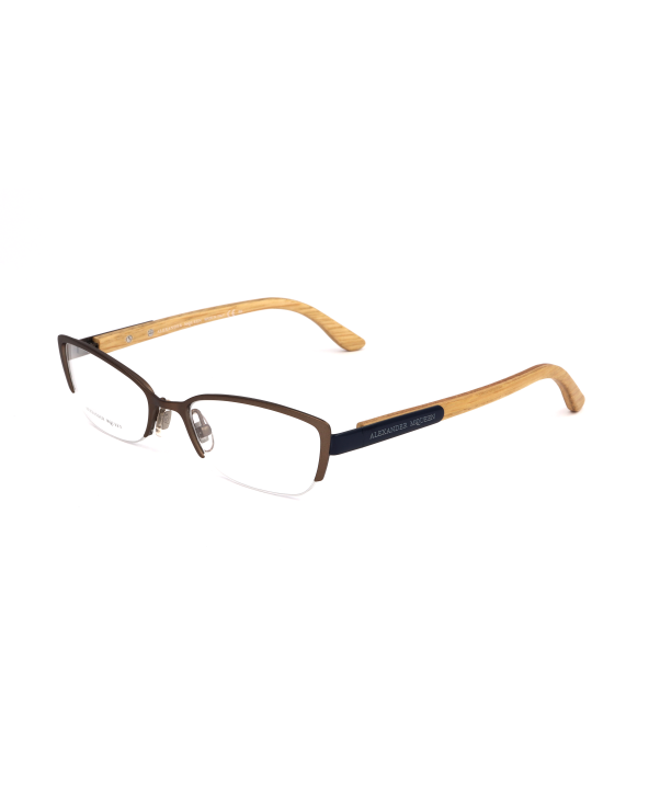 GLASSES ALEXANDER MCQUEEN WOMAN AMQ4183WCU (Lens/Bridge/Temple) 53/18/135 mm)