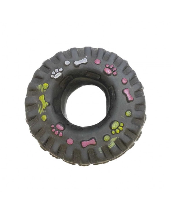 Παιχνίδι σκύλου Latex κρίκος - 11cm - 12pcs