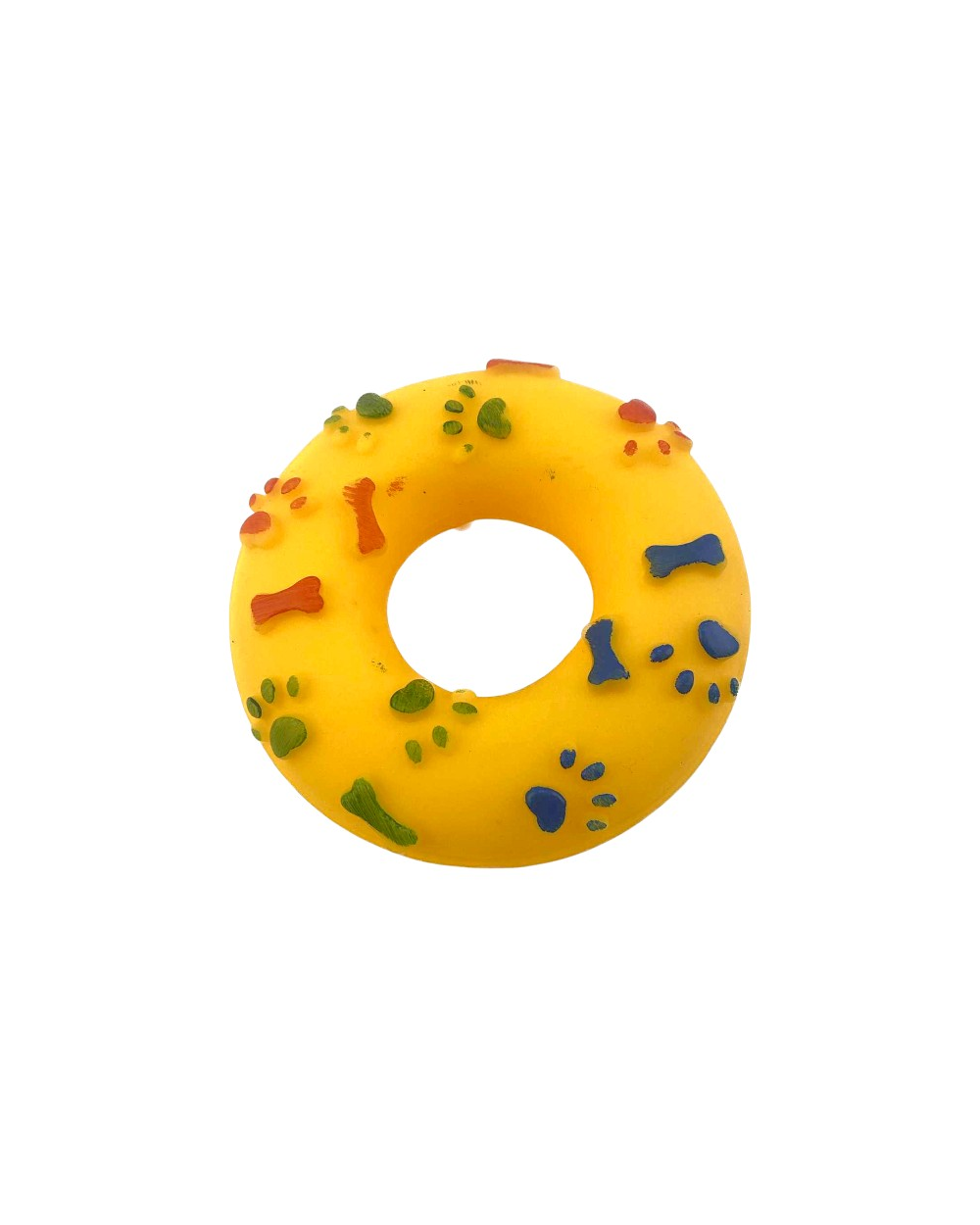 Παιχνίδι σκύλου Latex κρίκος - 7.5cm - 12pcs