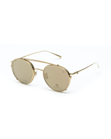 VIEW + CLIP-ON BELSTAFF WOMEN JAGGEDDORADOT (Lens/Bridge/Temple) 53/22/145 mm)