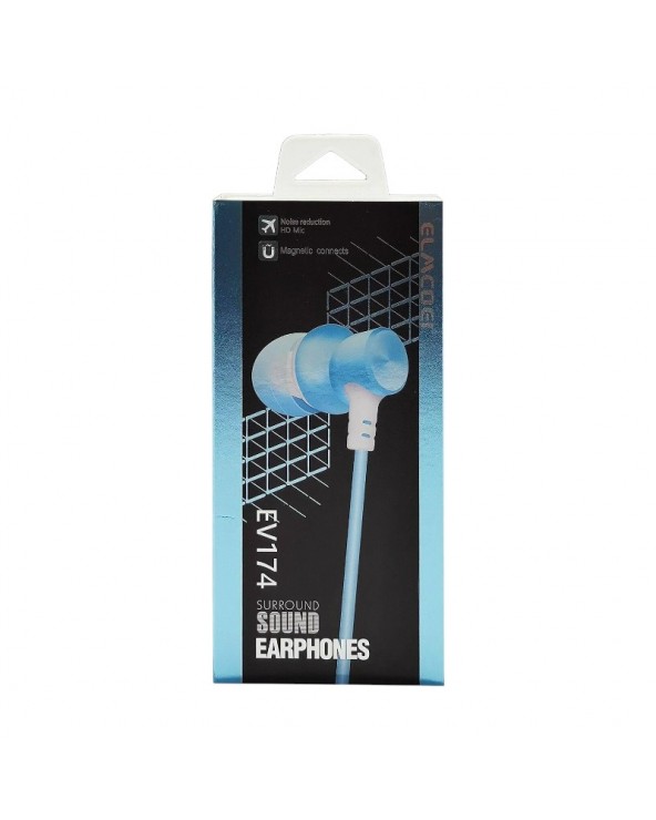 Ενσύρματα ακουστικά - EV-174 - 551212 - Light Blue