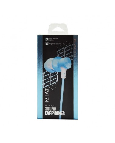 Ενσύρματα ακουστικά - EV-174 - 551212 - Light Blue