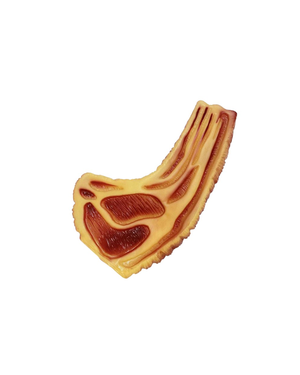 Παιχνίδι σκύλου Latex Steak - 20.5x12cm - 12pcs