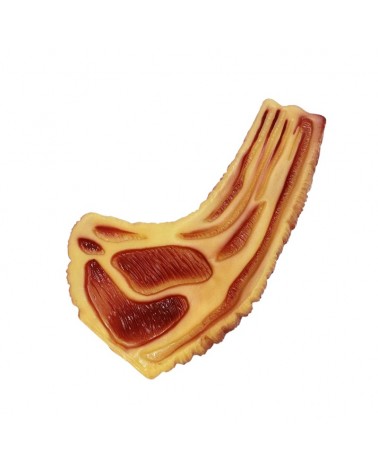 Παιχνίδι σκύλου Latex Steak - 20.5x12cm - 12pcs