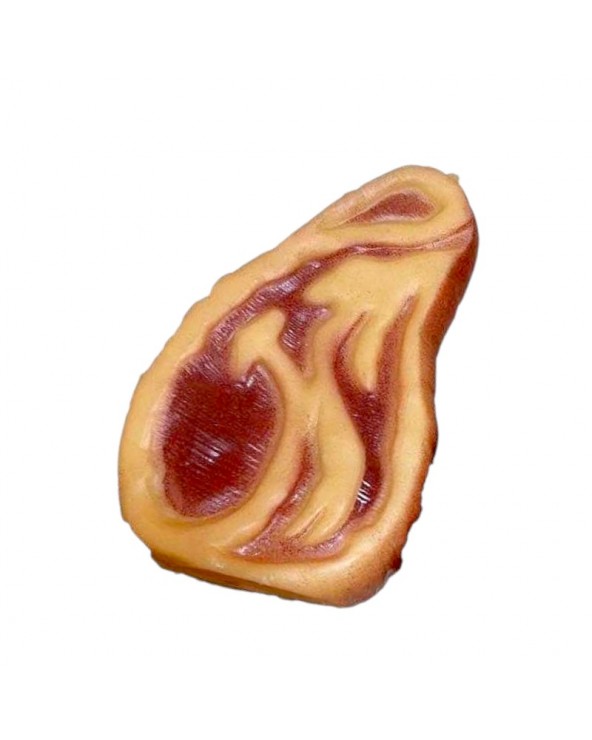 Παιχνίδι σκύλου Latex Steak - 10x7cm - 12pcs