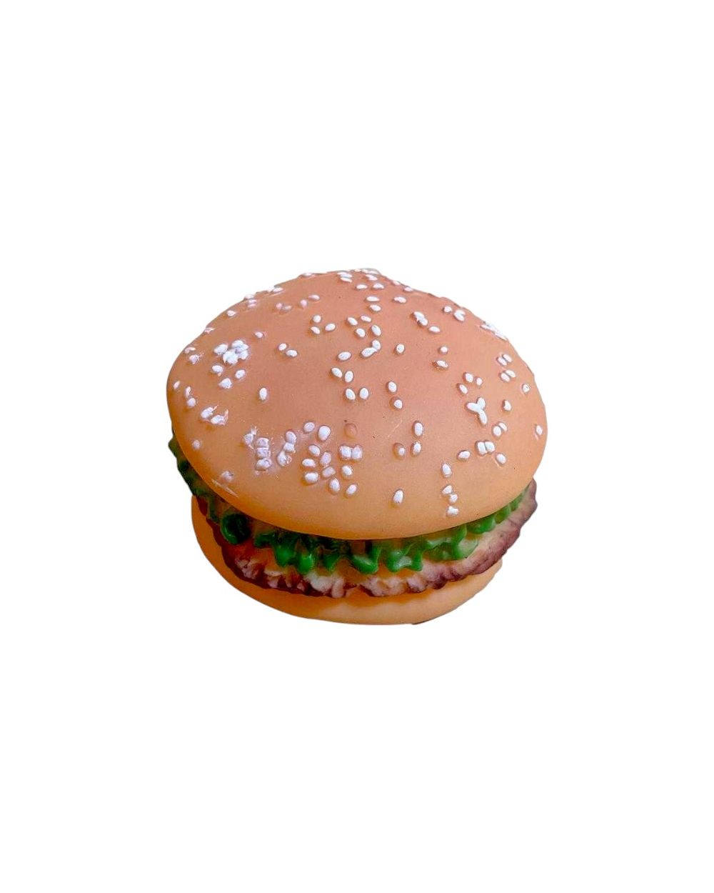 Παιχνίδι σκύλου Latex Burger - 8x5cm - 12pcs