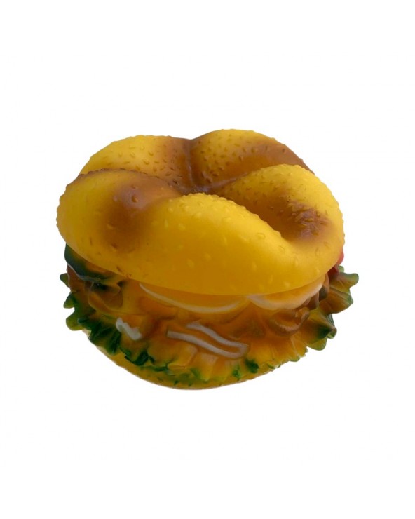 Παιχνίδι σκύλου Latex Burger - 13x7cm - 12pcs