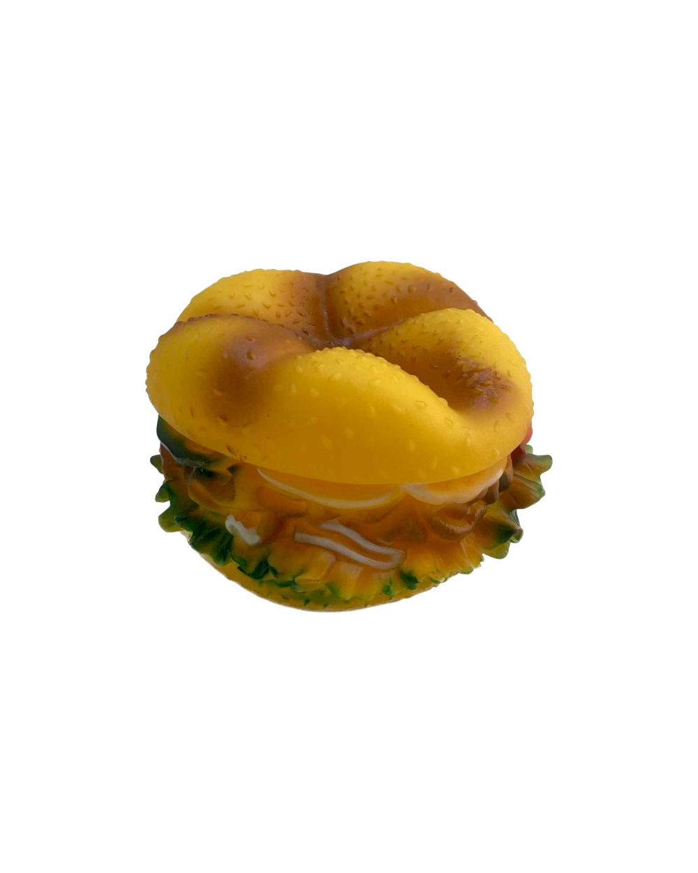 Παιχνίδι σκύλου Latex Burger - 13x7cm - 12pcs