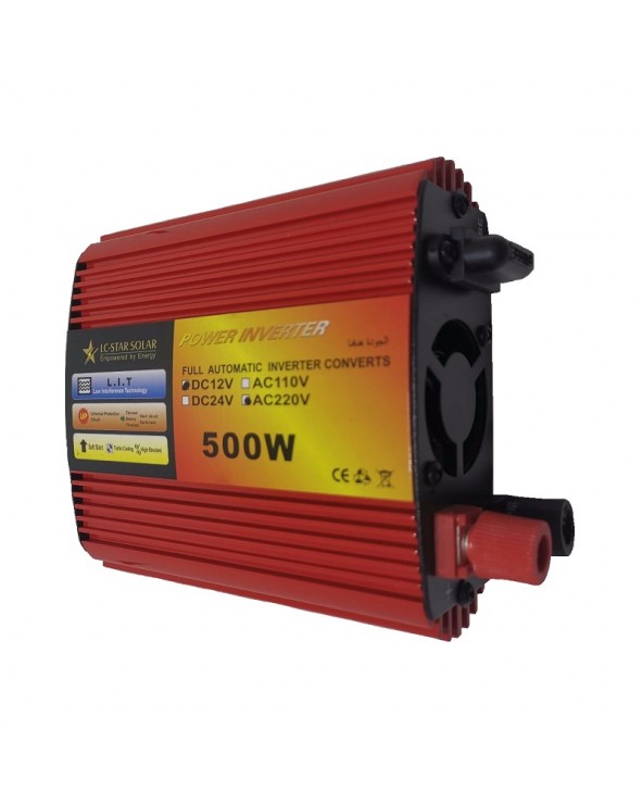 Power Inverter - Μονοφασικό - 500W - 12V