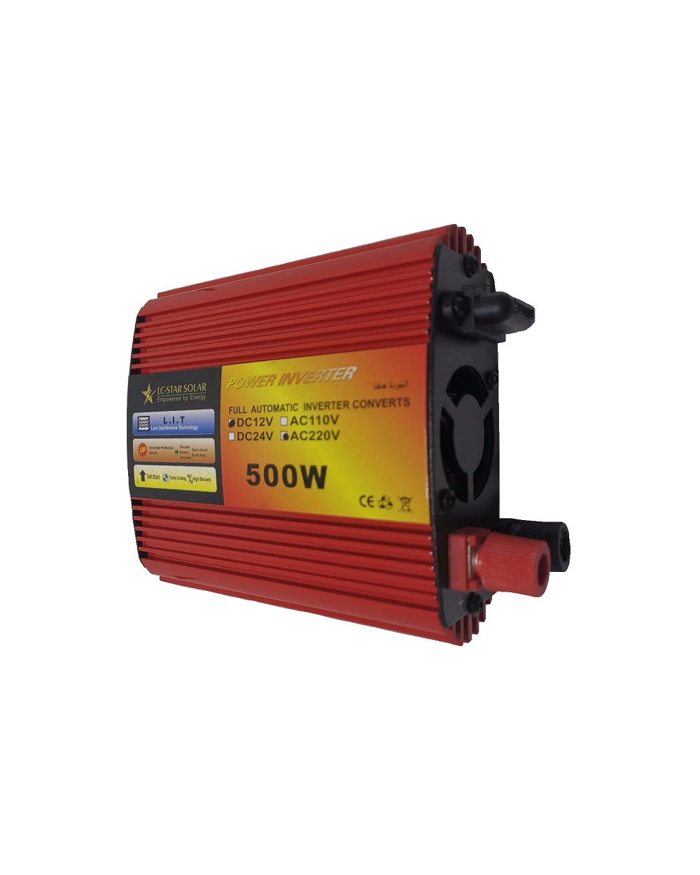 Power Inverter - Μονοφασικό - 500W - 12V