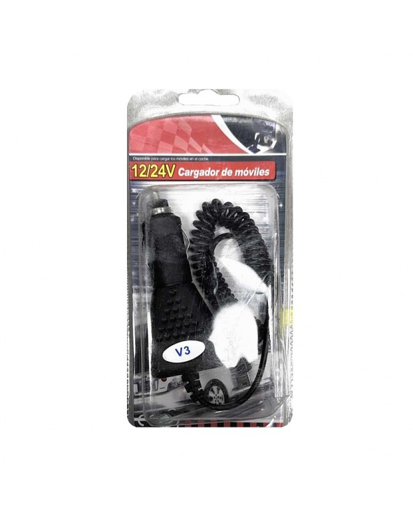 Φορτιστής αναπτήρα αυτοκινήτου σπιράλ - Micro USB - RD-6101