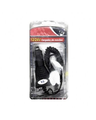 Φορτιστής αναπτήρα αυτοκινήτου σπιράλ - Micro USB - RD-6101