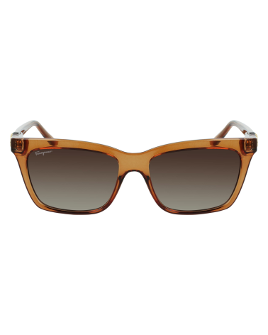 SUNGLASSES FERRAGAMO WOMEN SF1027S-210 (Lens/Bridge/Temple) 55/16/140 mm)