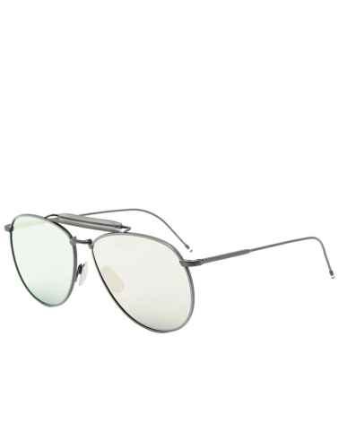 SUNGLASSES THOM BROWNE UNISEX TB015LTDBLKGR (Lens/Bridge/Temple) 62/15/144 mm)