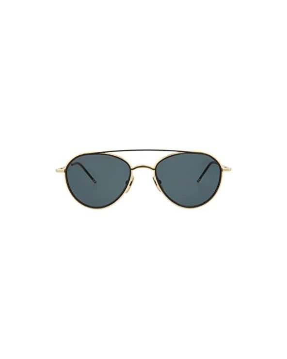 SUNGLASSES THOM BROWNE UNISEX TB109ATGLDBLK (Lens/Bridge/Temple) 53/20/141 mm)