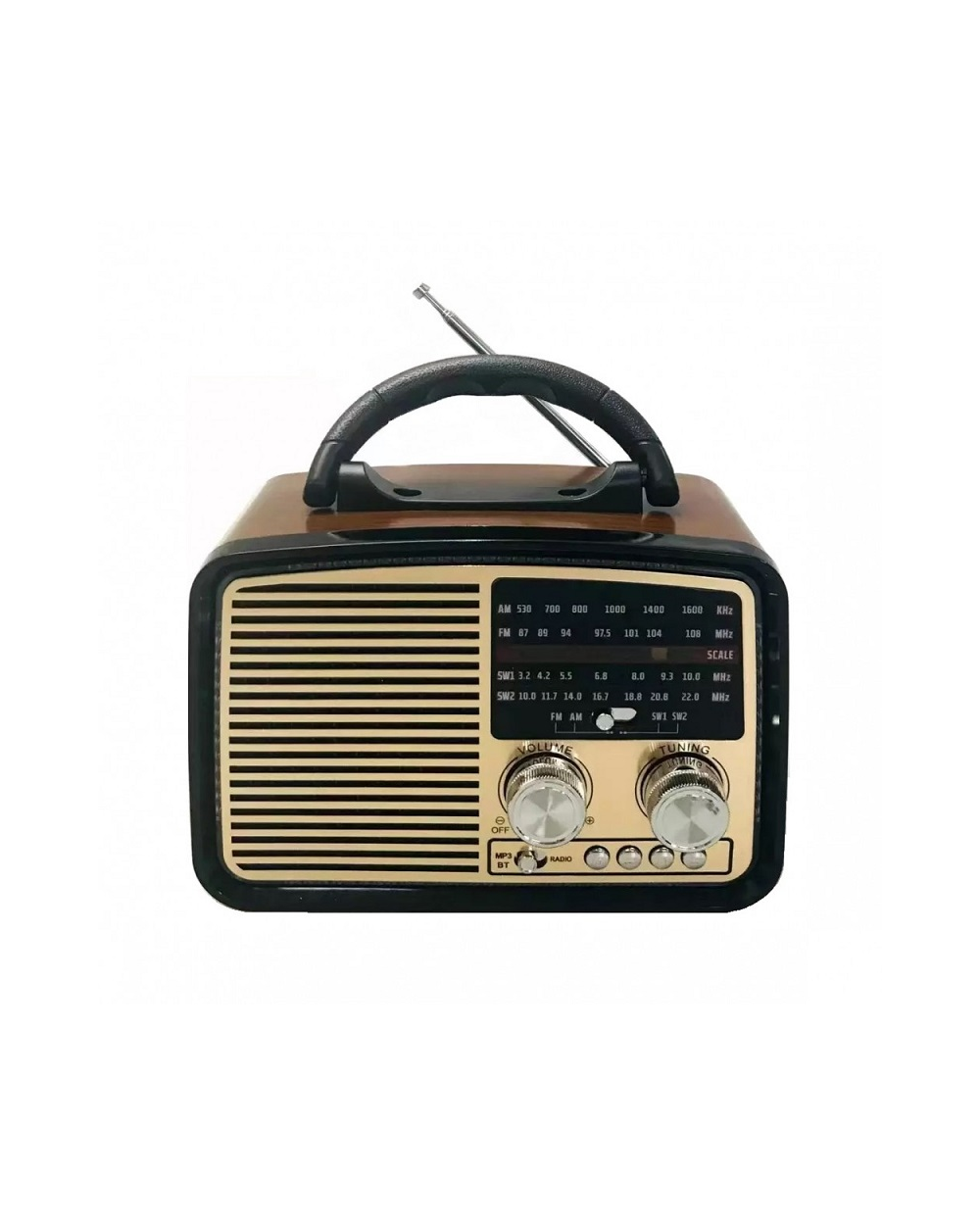 Επαναφορτιζόμενο ραδιόφωνο Retro - PX-931BT