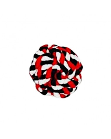 Παιχνίδι σκύλου μπάλα από σχοινί - 8cm - 12pcs