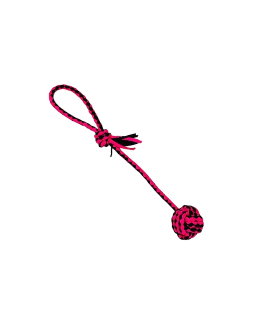 Παιχνίδι σκύλου σχοινί με μπάλα - 38cm - 12pcs