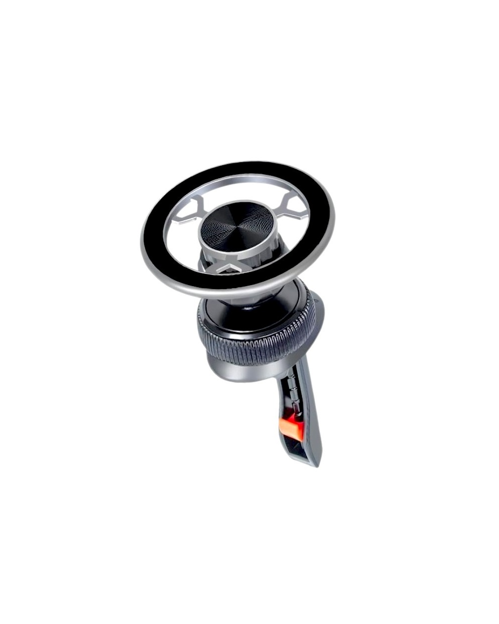 Μαγνητική βάση στήριξης smartphone αυτοκινήτου - G299 - 813478 - Silver