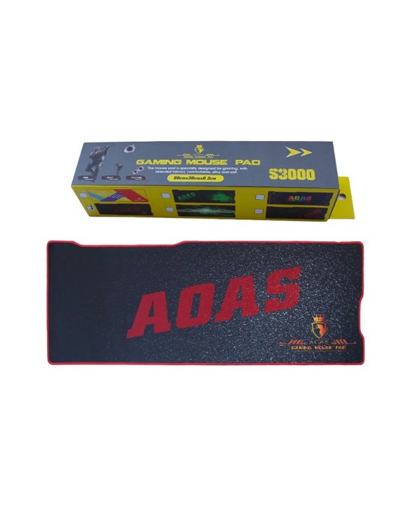 Gaming Mousepad - S3000 - 651541 - Black/Red 1