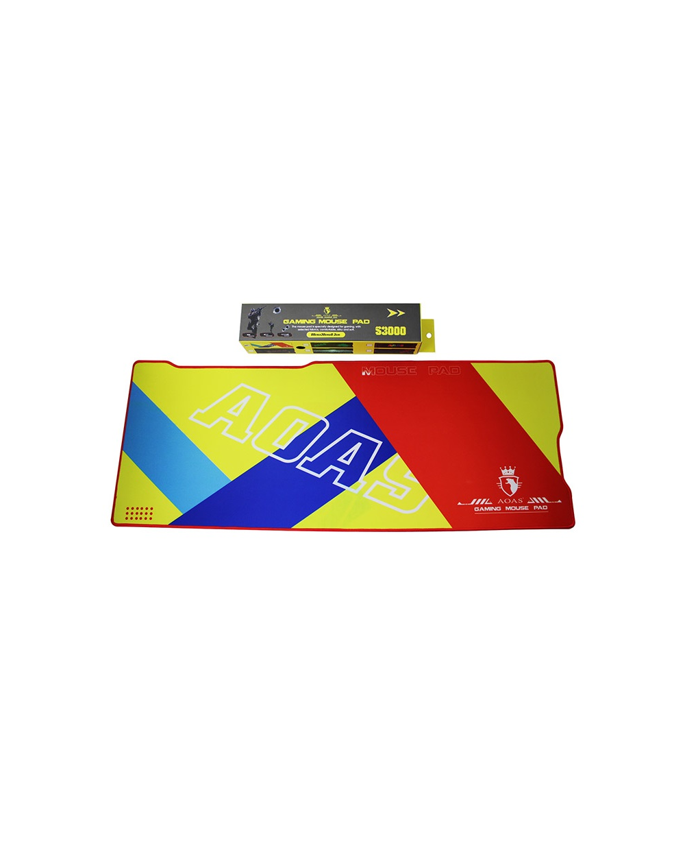 Gaming Mousepad - S3000 - 651541 - Yellow/Red/Blue
