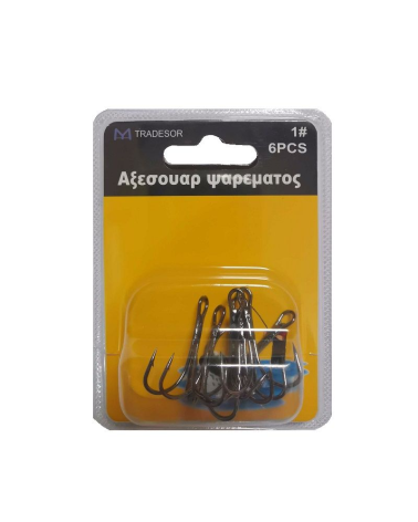 Αγκίστρια - Fishhook - No.4 - 8pcs