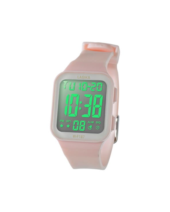 Ψηφιακό ρολόι χειρός - WF187 - Lasika - 115140 - Pink
