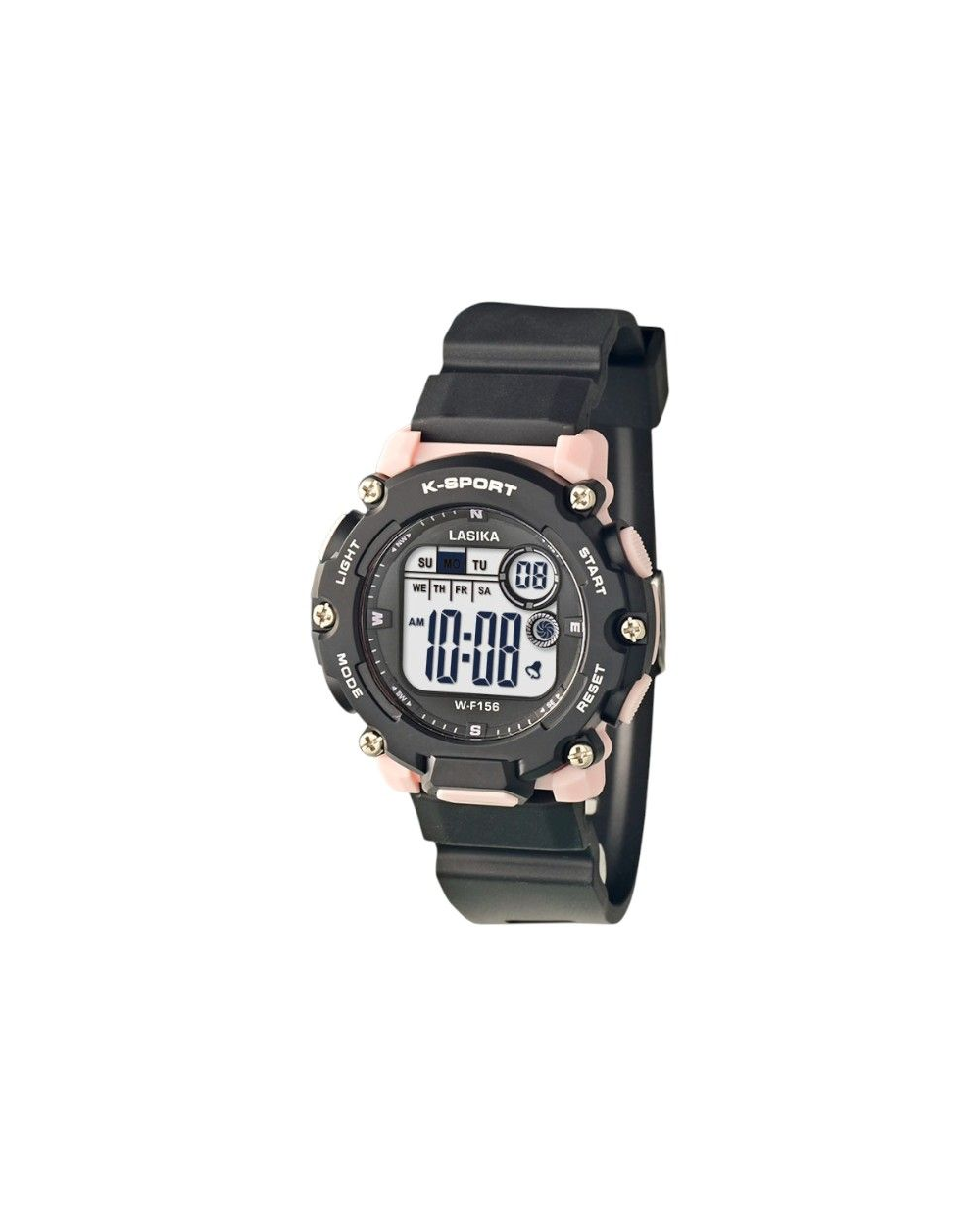 Ψηφιακό ρολόι χειρός - WF156 - Lasika - 115143 - Black/Pink