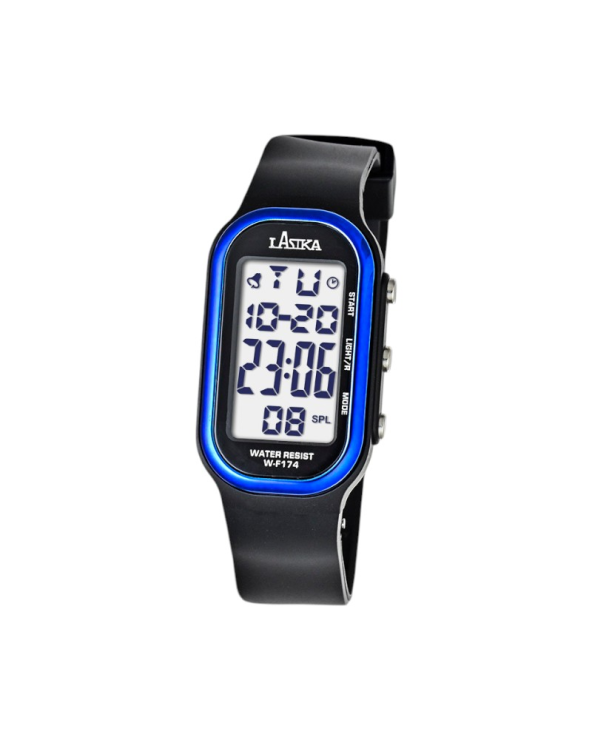 Ψηφιακό ρολόι χειρός - WF174 - Lasika - 115146 - Black/Blue