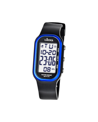 Ψηφιακό ρολόι χειρός - WF174 - Lasika - 115146 - Black/Blue