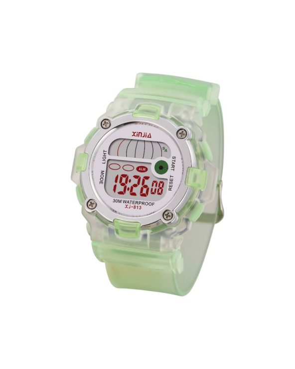 Ψηφιακό ρολόι χειρός - XJ813 - 115149 - Green