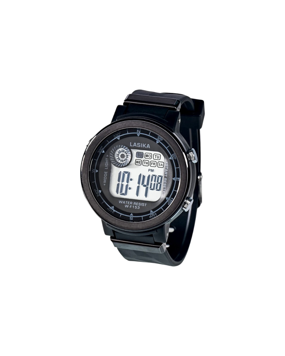 Ψηφιακό ρολόι χειρός - WF153 - Lasika - 115150 - Black/Black