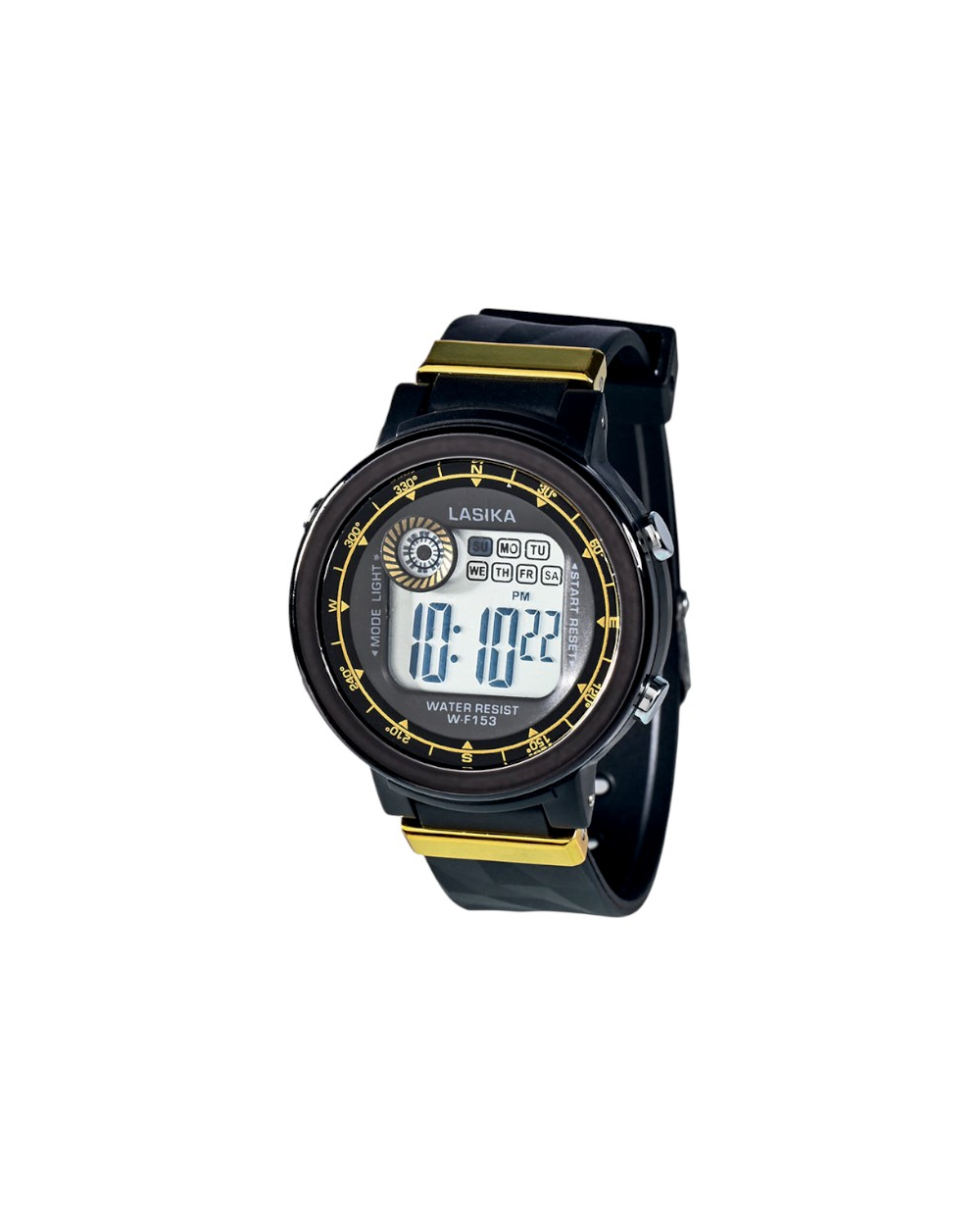 Ψηφιακό ρολόι χειρός - WF153 - Lasika - 115150 - Black/Gold