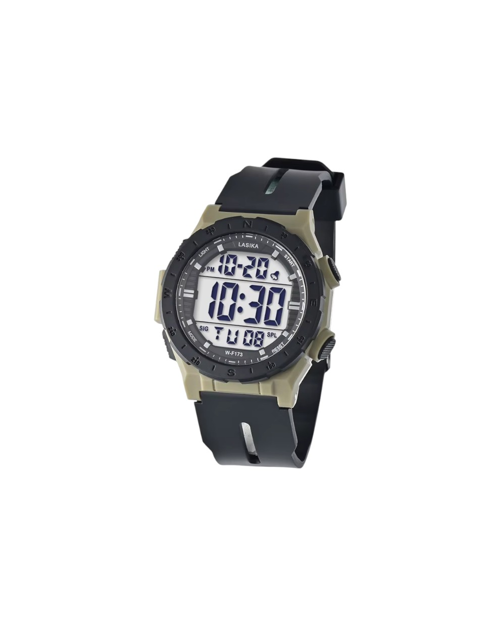 Ψηφιακό ρολόι χειρός - WF173 - Lasika - 115151 - Black/Beige