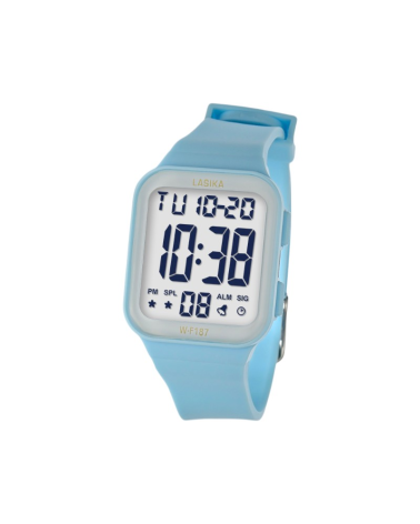 Ψηφιακό ρολόι χειρός - WF187 - Lasika - 115140 - Light Blue