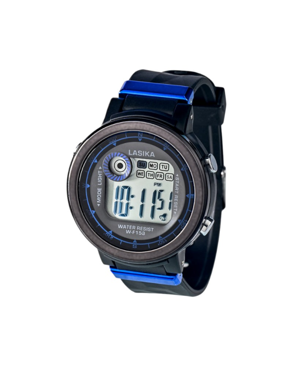 Ψηφιακό ρολόι χειρός - WF153 - Lasika - 115150 - Black/Blue
