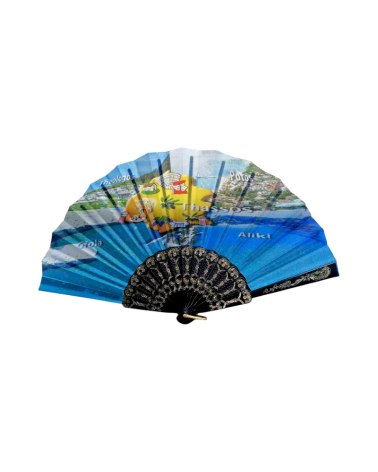 Βεντάλια χειρός Souvenir - Σετ 12 τεμάχια - Thassos