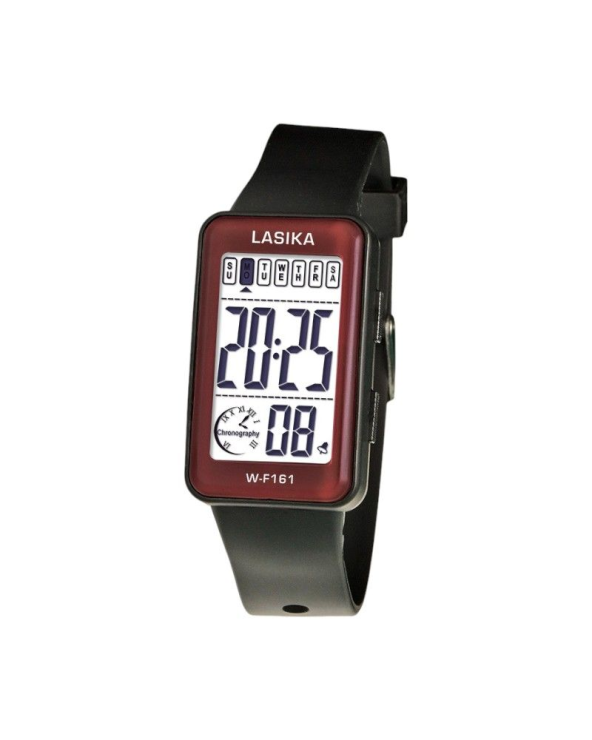 Ψηφιακό ρολόι χειρός - WF161 - Lasika - 115144 - Black/Red