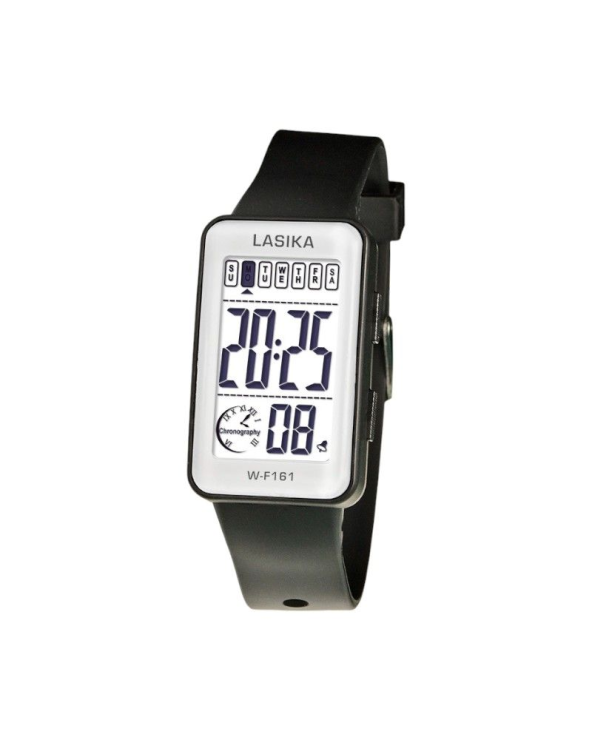 Ψηφιακό ρολόι χειρός - WF161 - Lasika - 115144 - Black/White