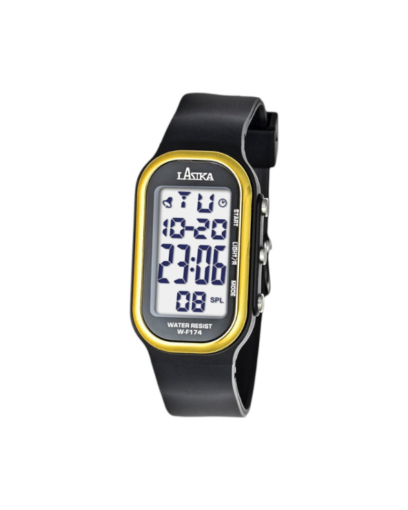 Ψηφιακό ρολόι χειρός - WF174 - Lasika - 115146 - Black/Gold