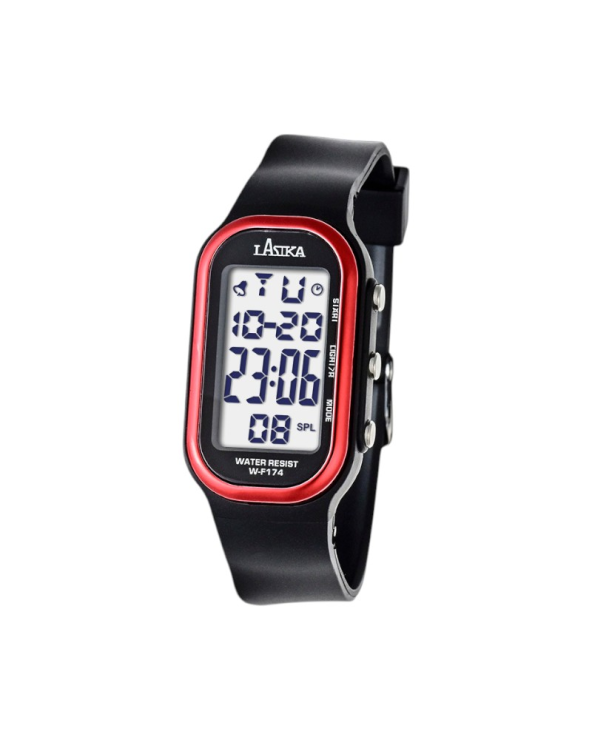 Ψηφιακό ρολόι χειρός - WF174 - Lasika - 115146 - Black/Red