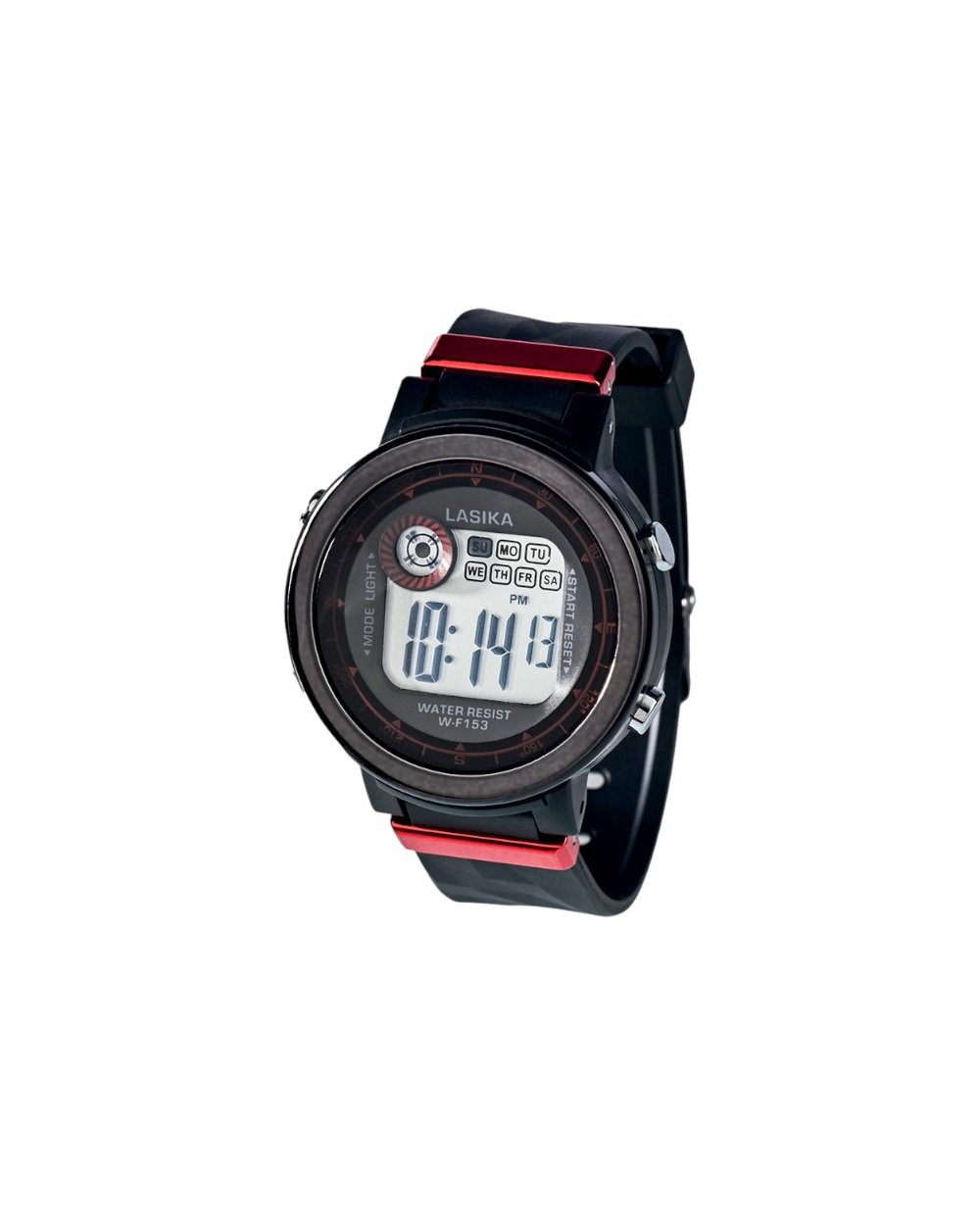 Ψηφιακό ρολόι χειρός - WF153 - Lasika - 115150 - Black/Red