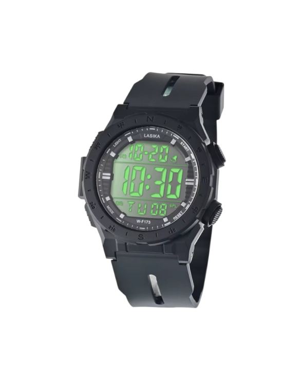 Ψηφιακό ρολόι χειρός - WF173 - Lasika - 115151 - Black/Black